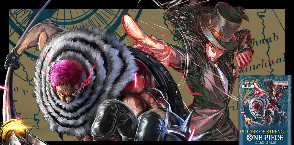Illustration One Piece Card Game OP-03 Pillars of Strength