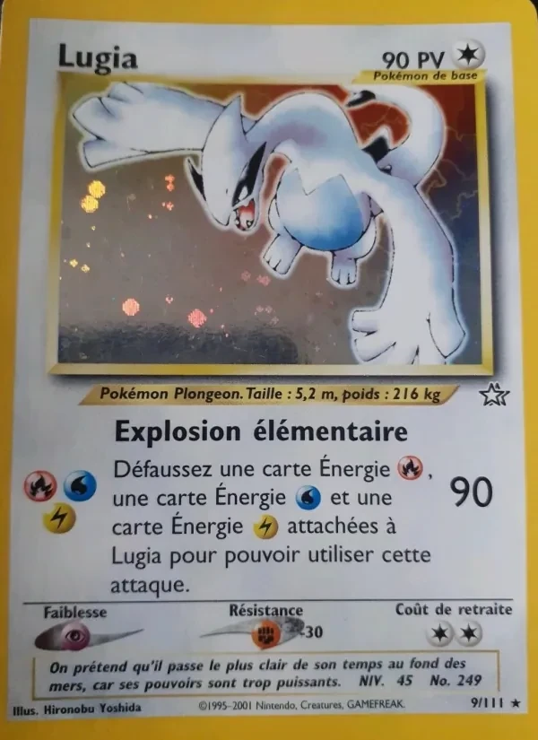 Carte Lugia, Neo Genesis