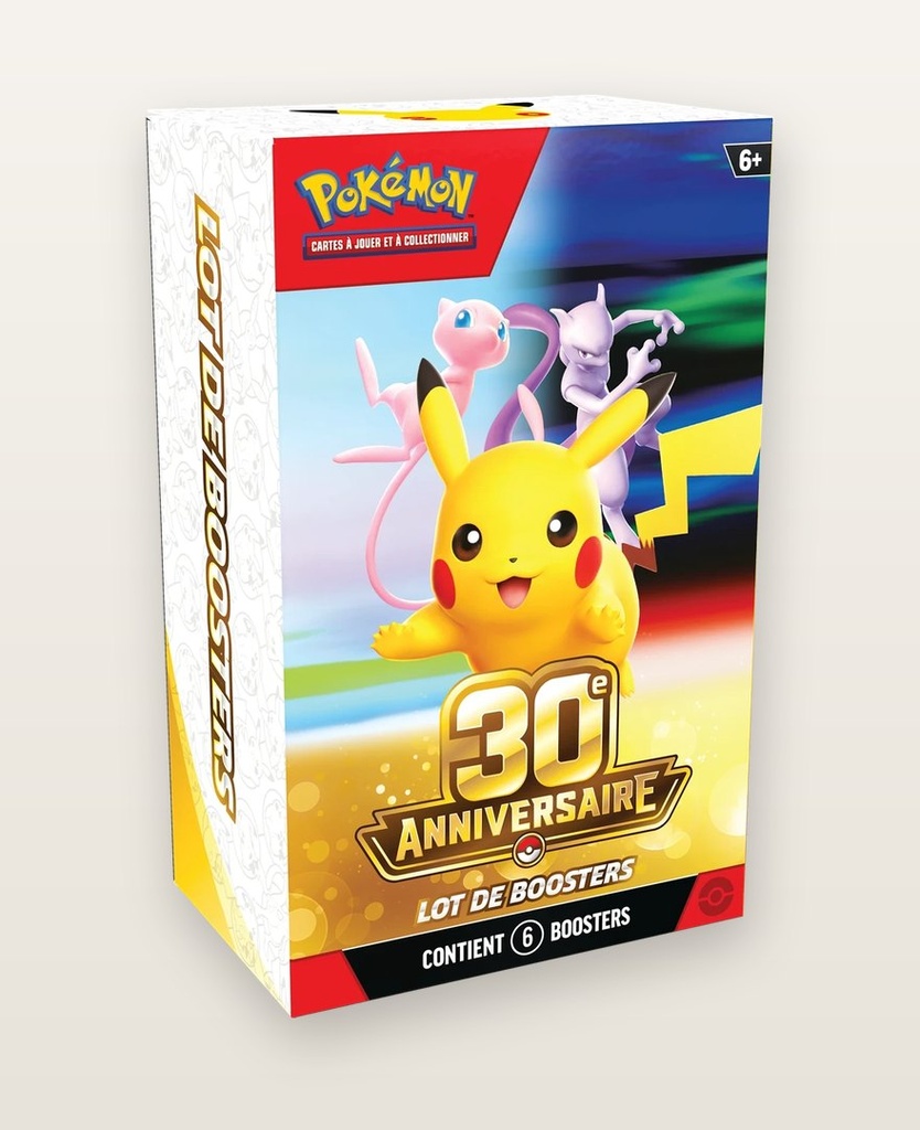 [P30-LOT6] Lot de 6 boosters